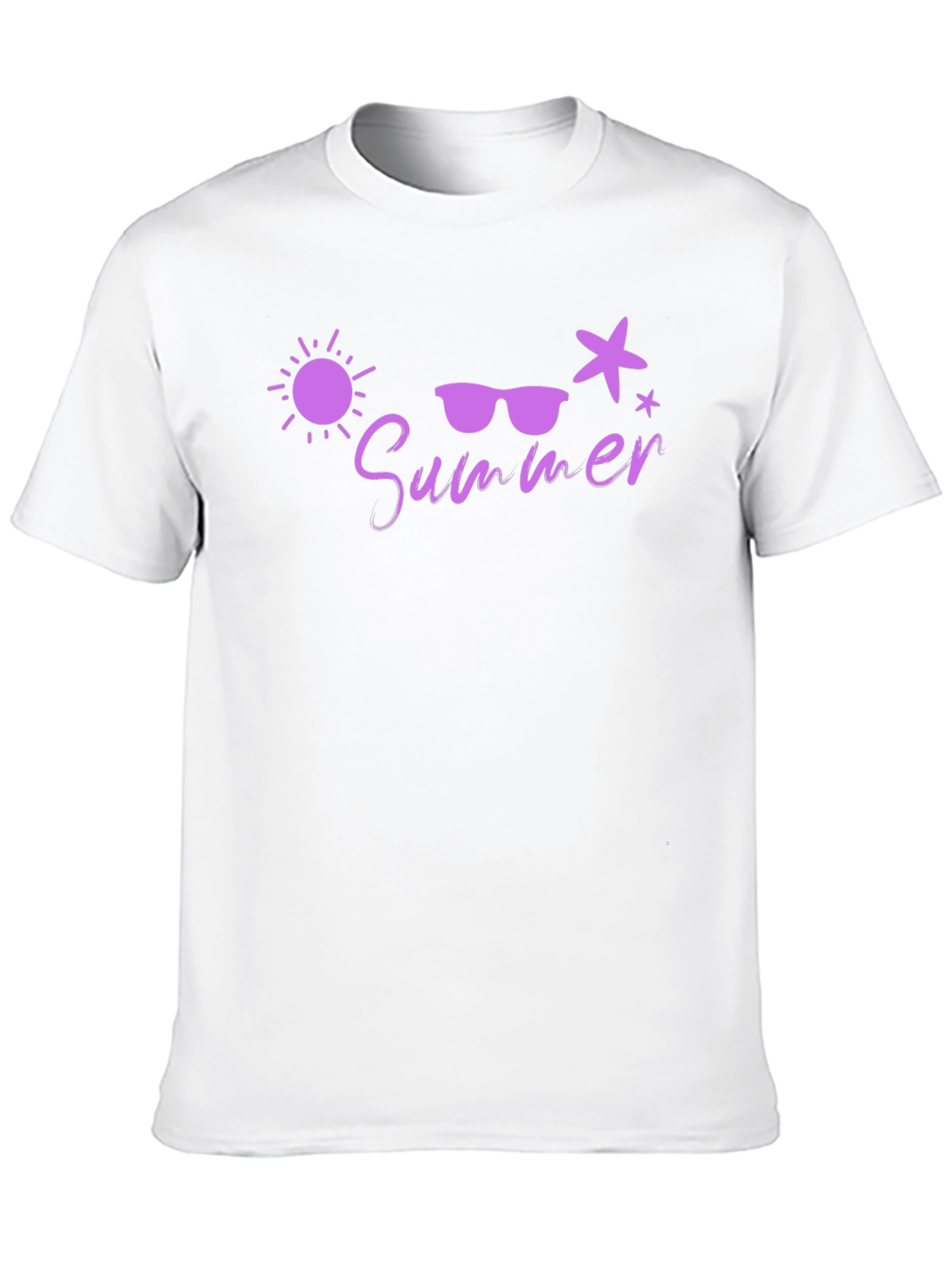 Summer Vibes Graphic Tee - Black