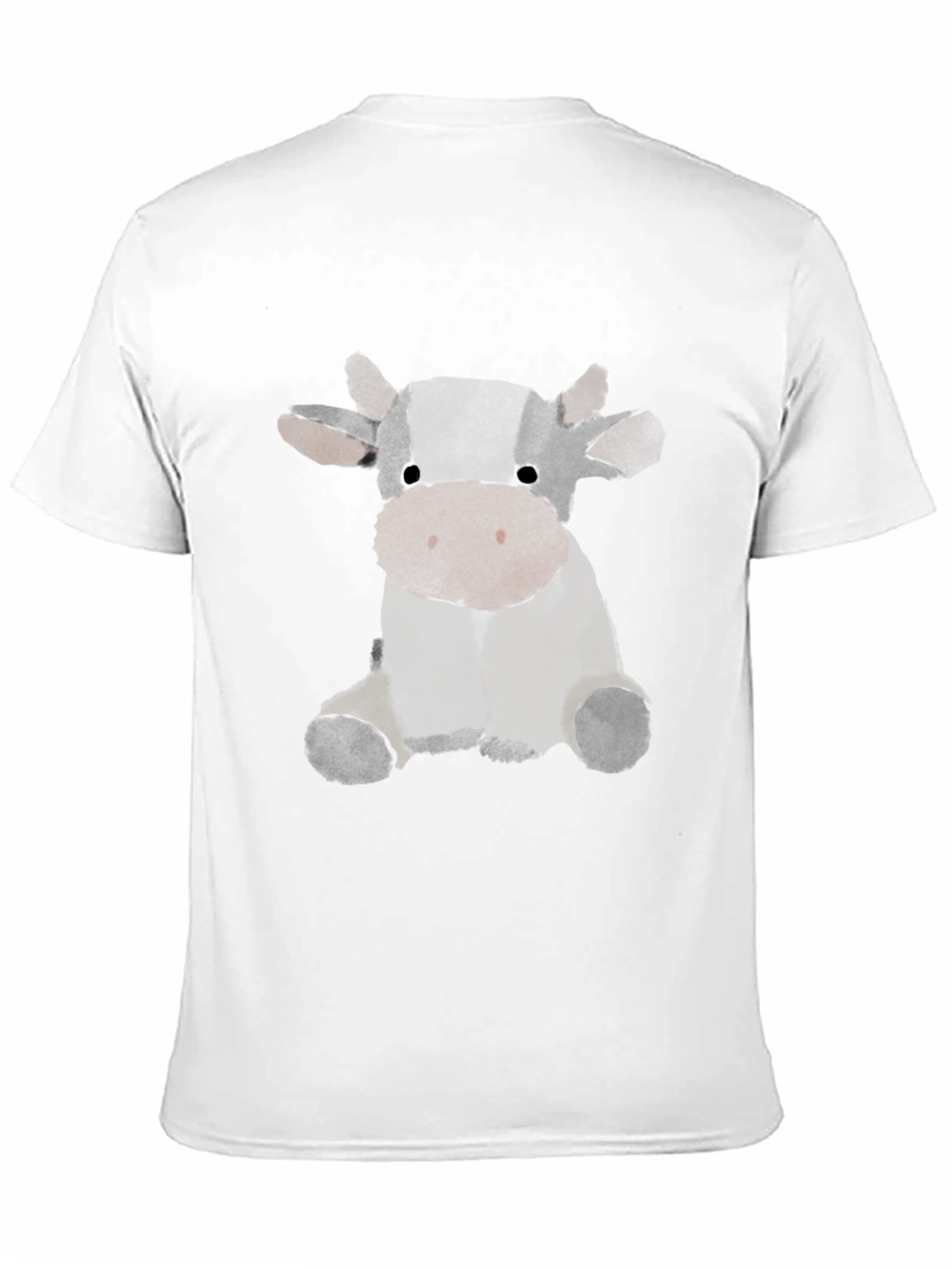 Cow Graphic Black T-Shirt