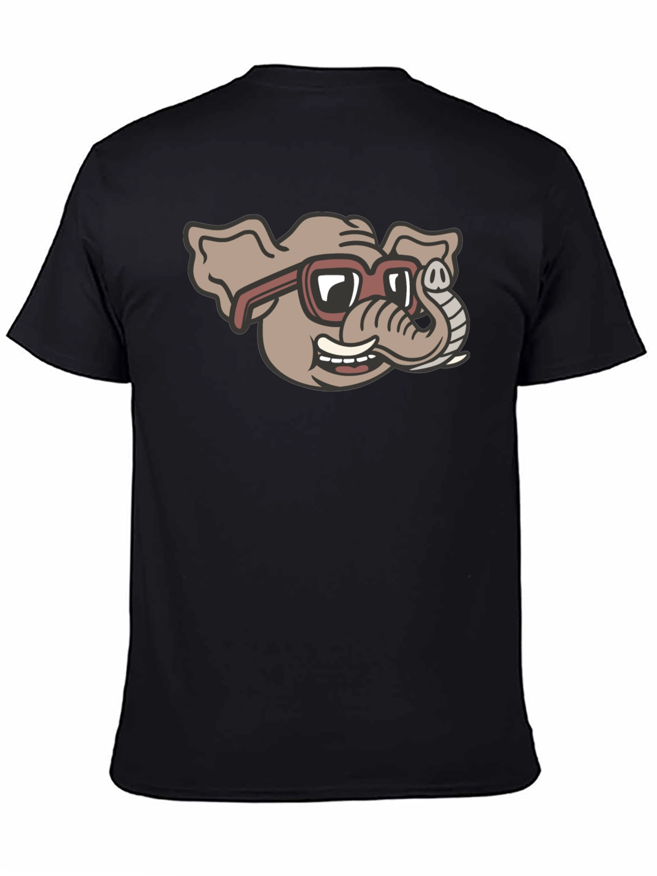 Cool Elephant in Shades Graphic T-Shirt
