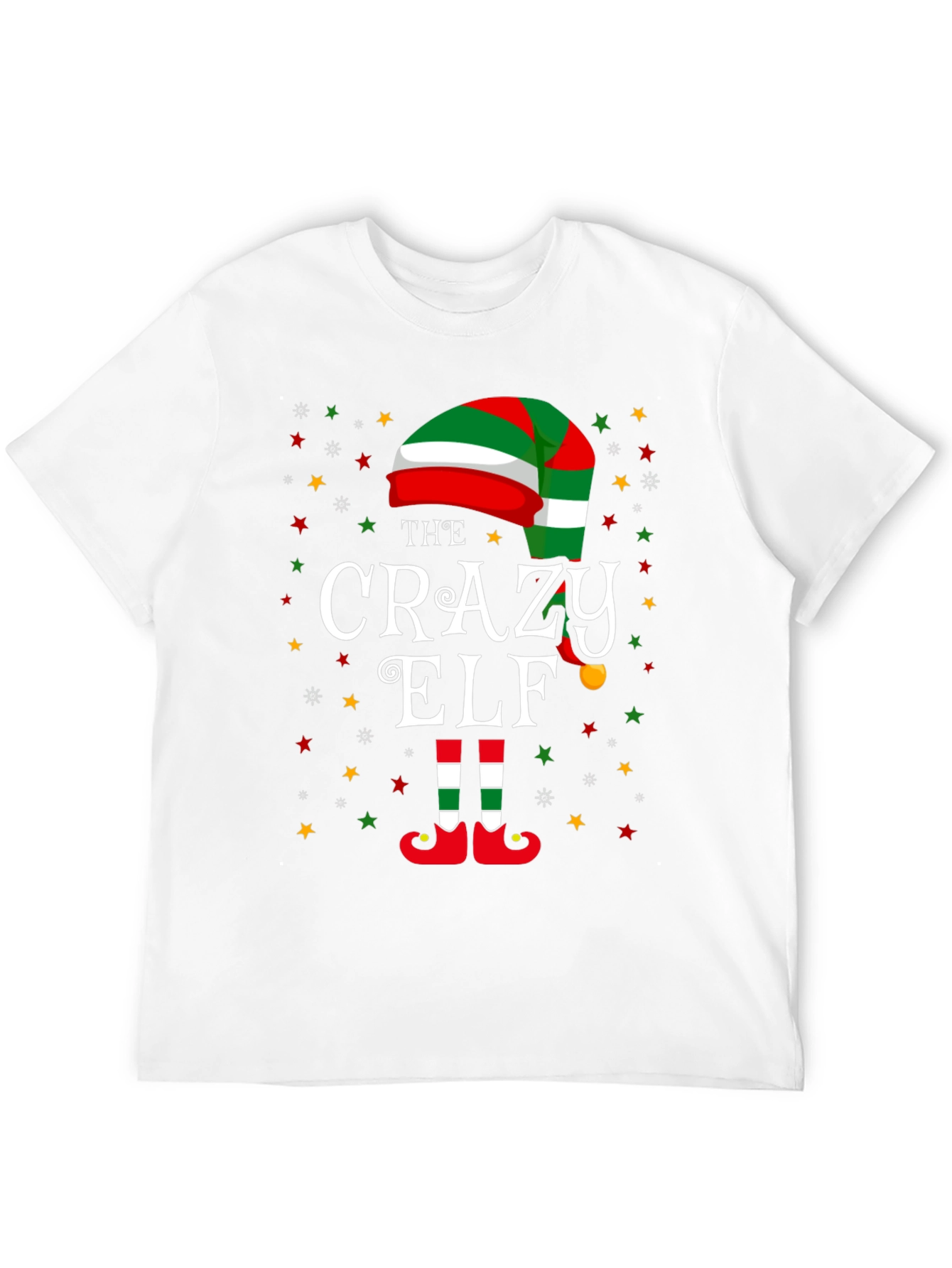 Crazy Elf Christmas T-Shirt