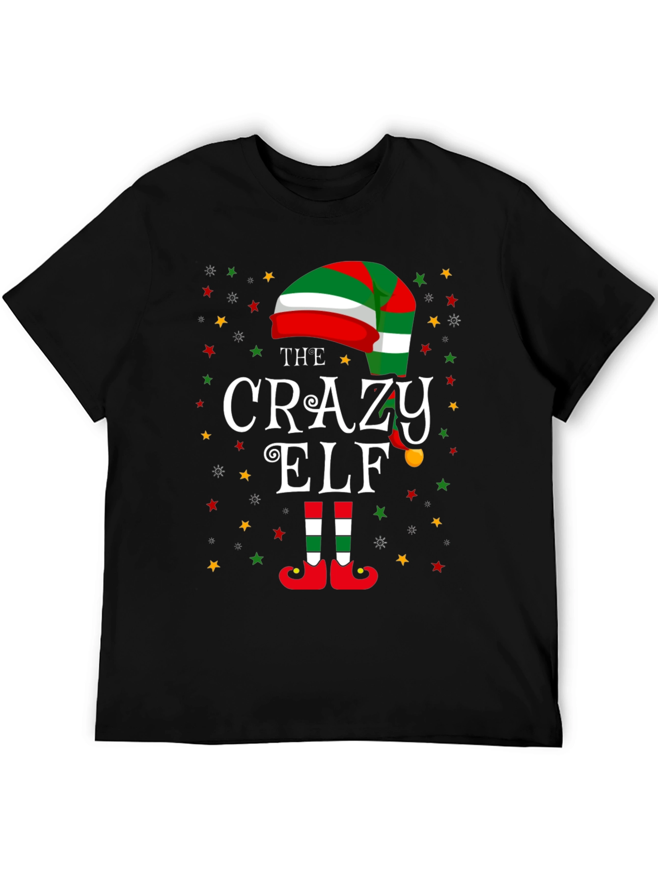 Crazy Elf Christmas T-Shirt