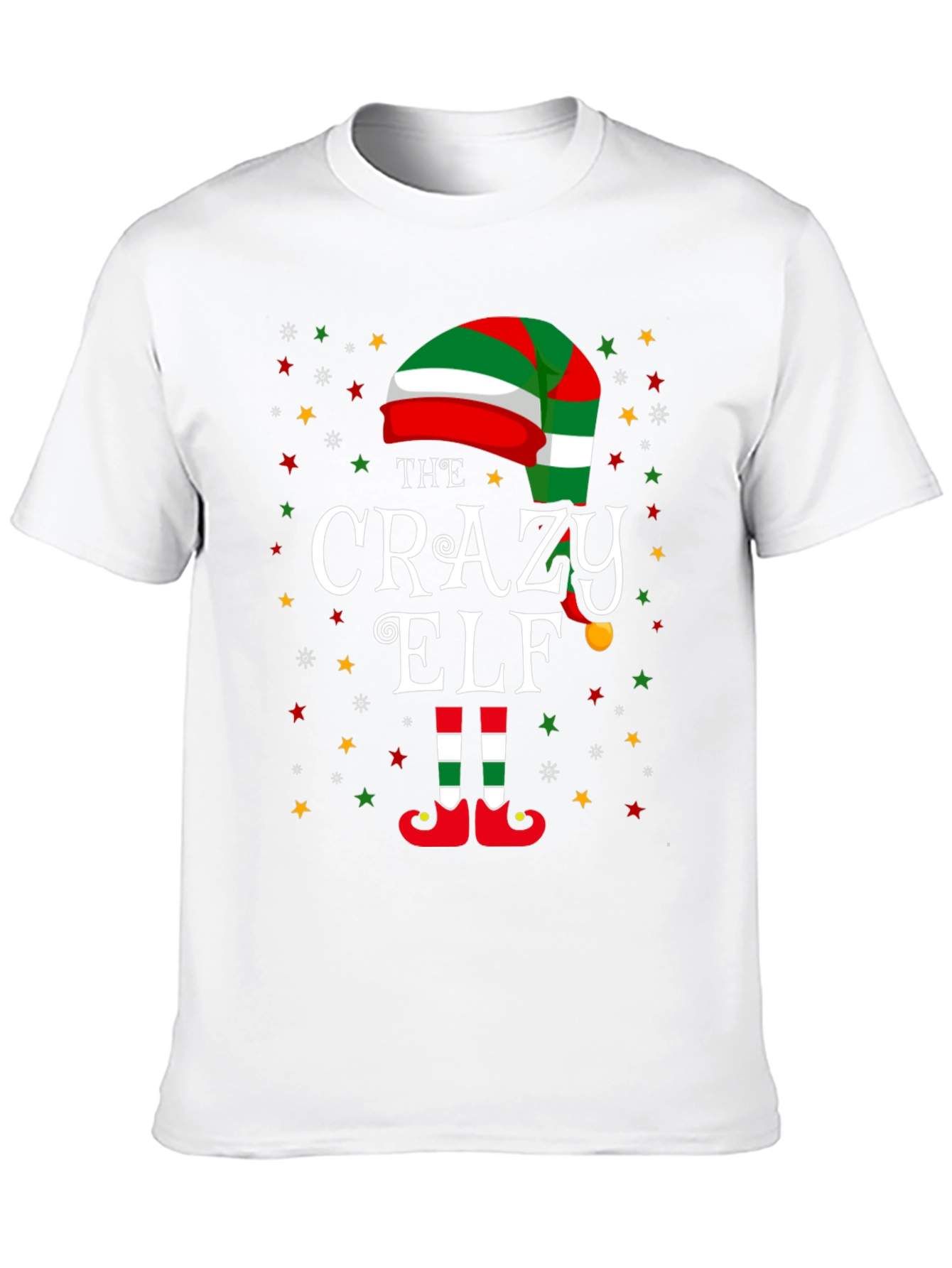 Crazy Elf Christmas T-Shirt