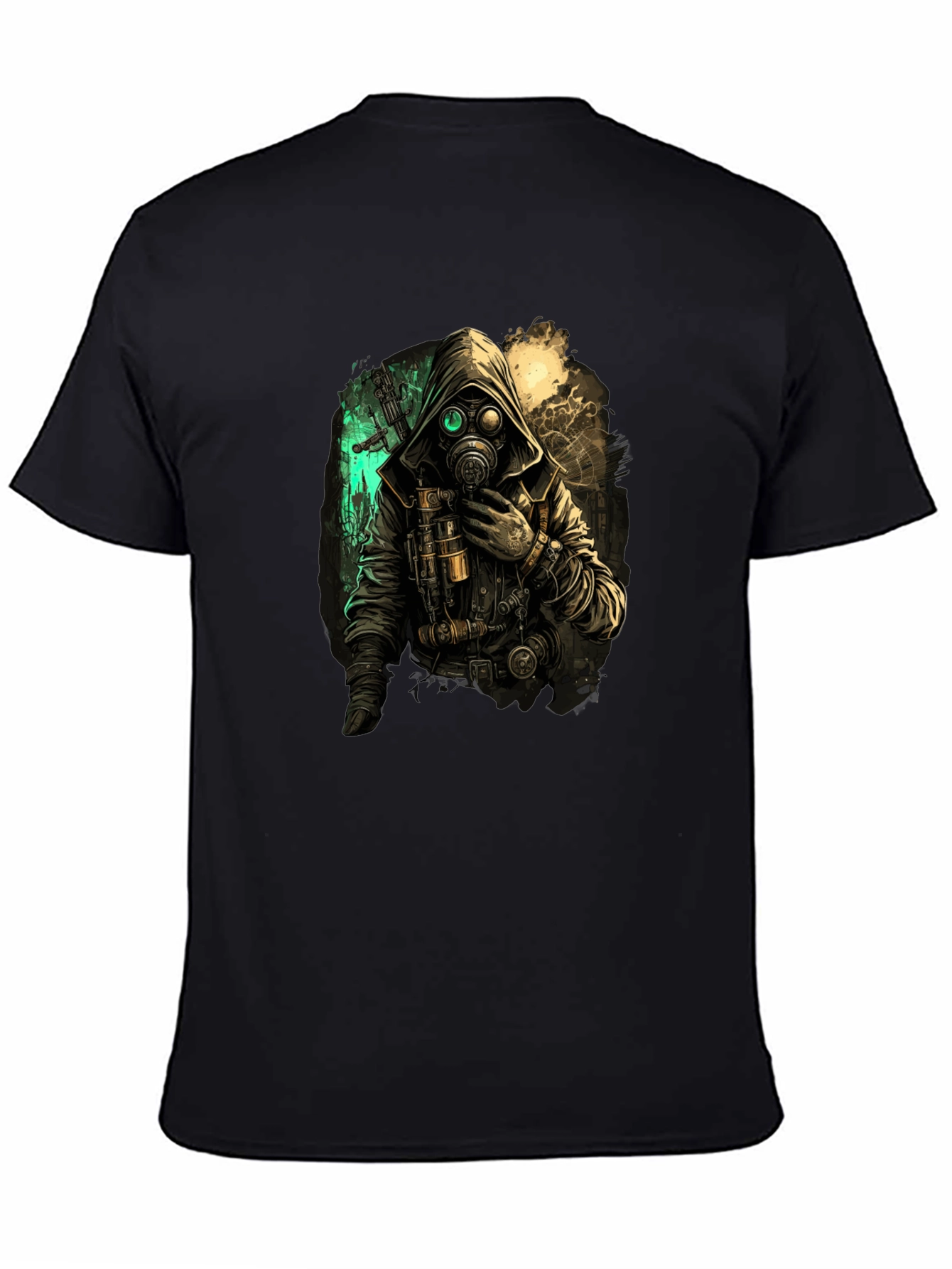 Steampunk Gas Mask Graphic Tee