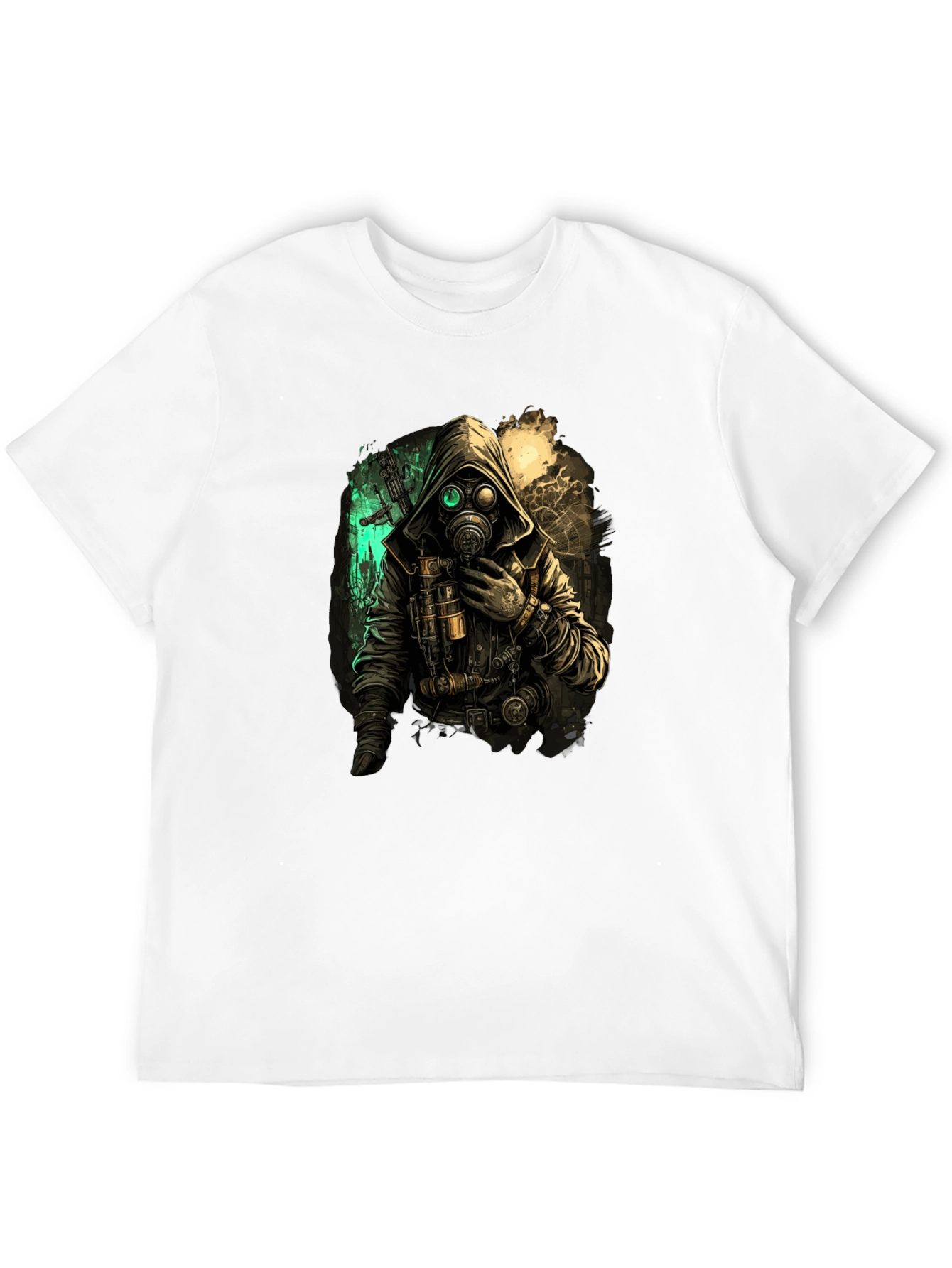 Steampunk Gas Mask Graphic Tee