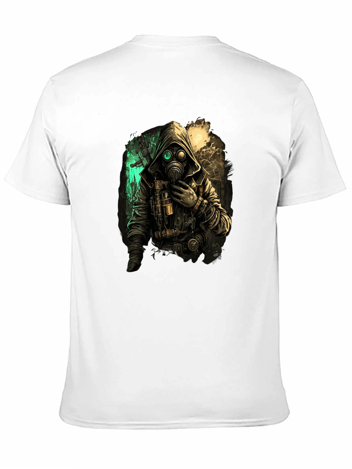 Steampunk Gas Mask Graphic Tee