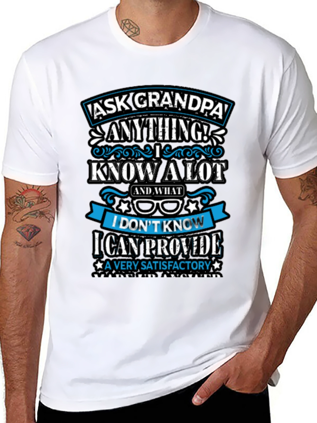 Ask Grandpa Anything T-Shirt