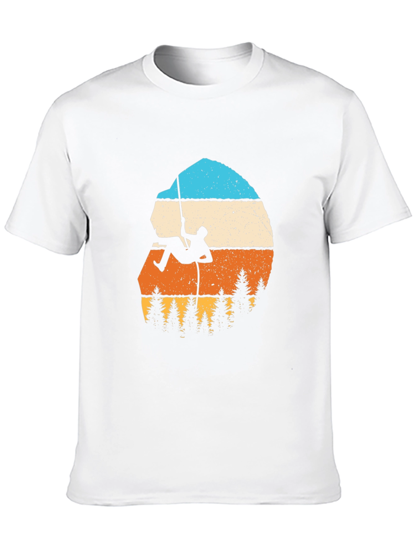 Climbing Retro Graphic Tee