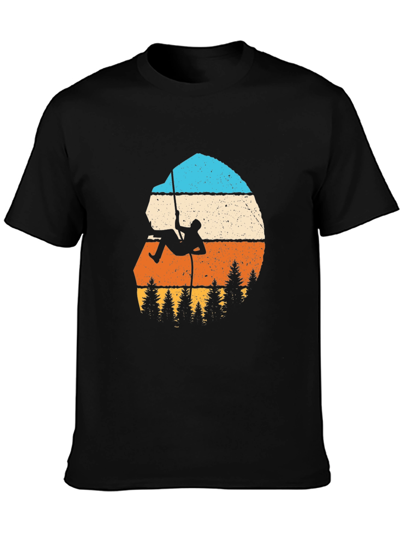 Climbing Retro Graphic Tee