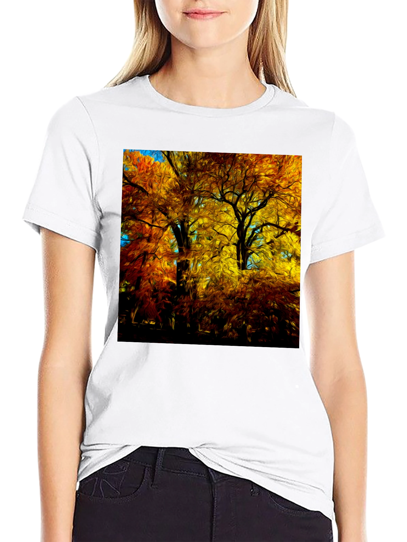 Autumn Trees Graphic Tee