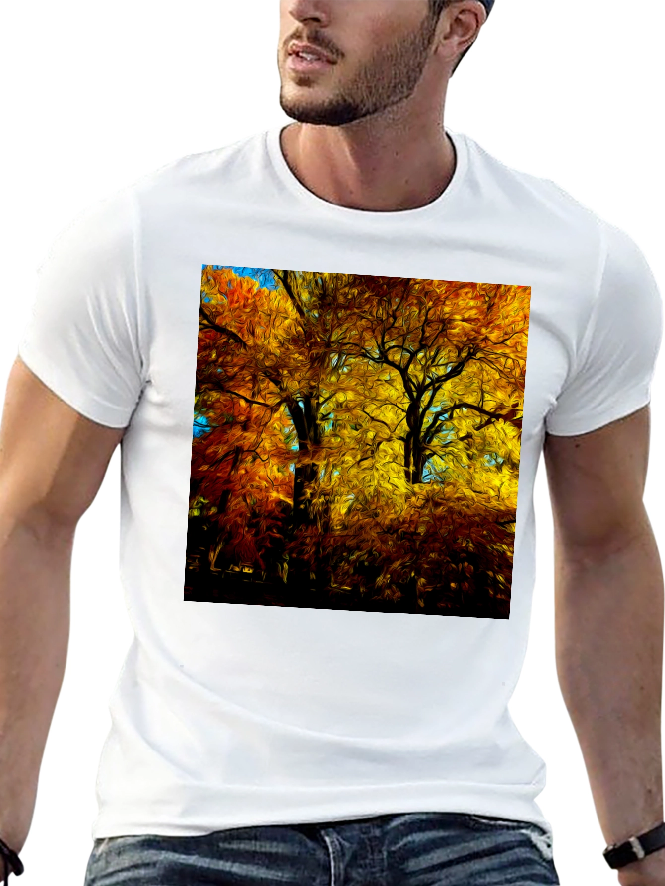 Autumn Trees Graphic Tee