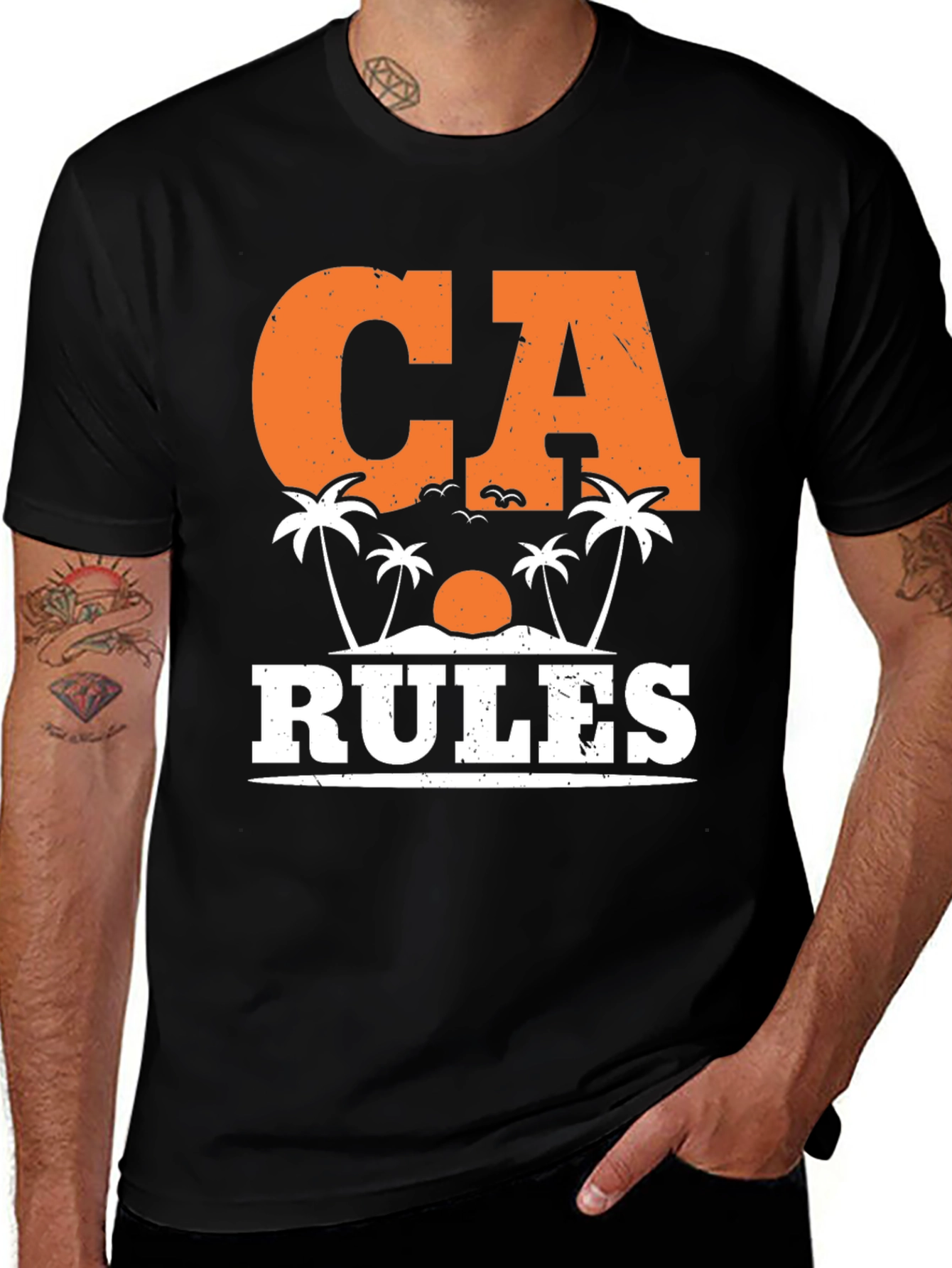 CA Rules Graphic T-Shirt