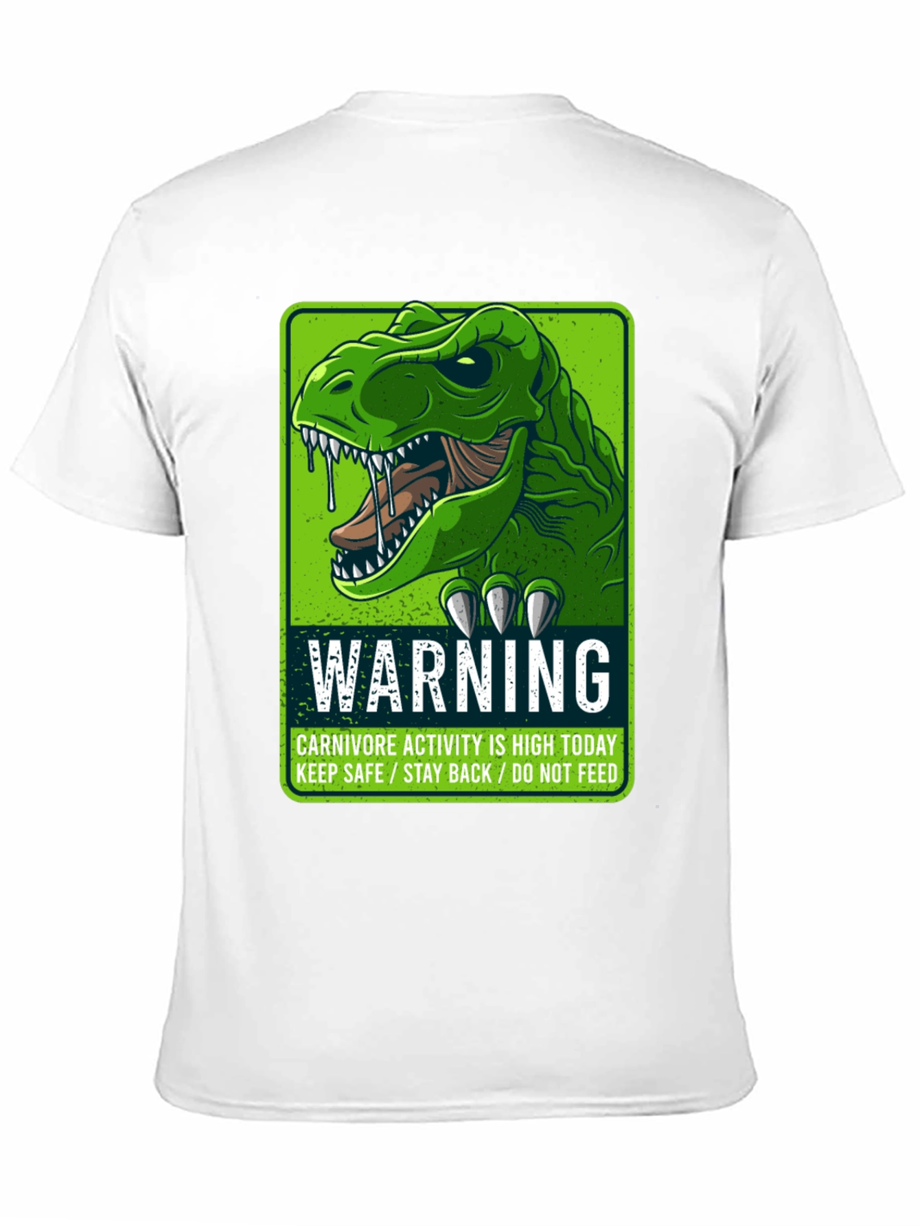 Carnivore Warning Graphic T-Shirt