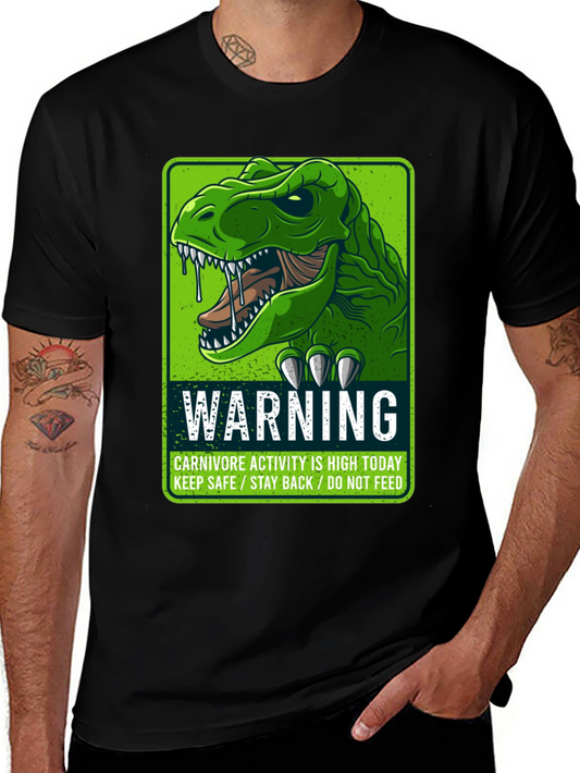 Carnivore Warning Graphic T-Shirt