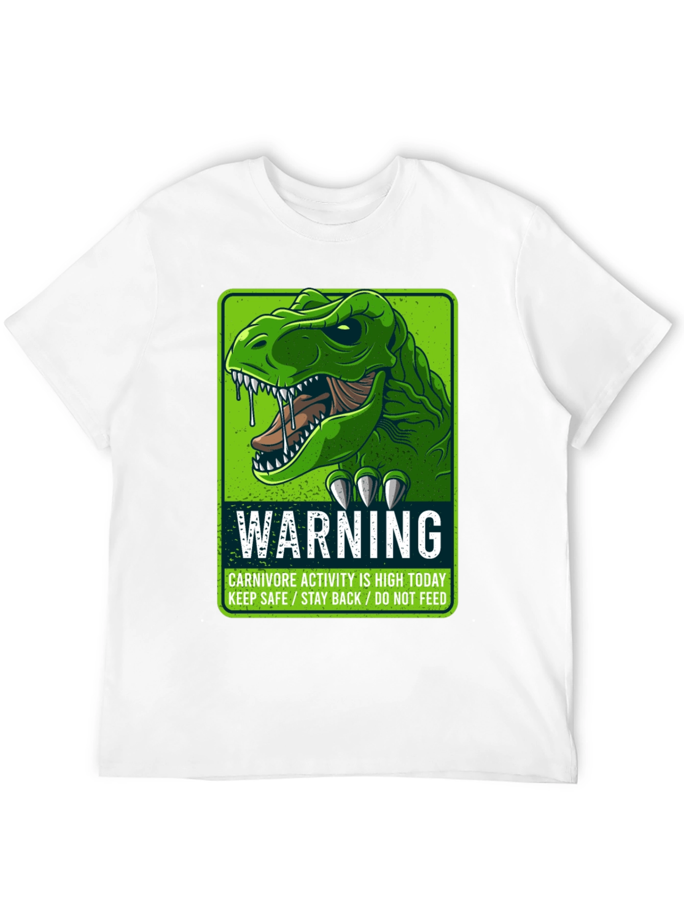 Carnivore Warning Graphic T-Shirt