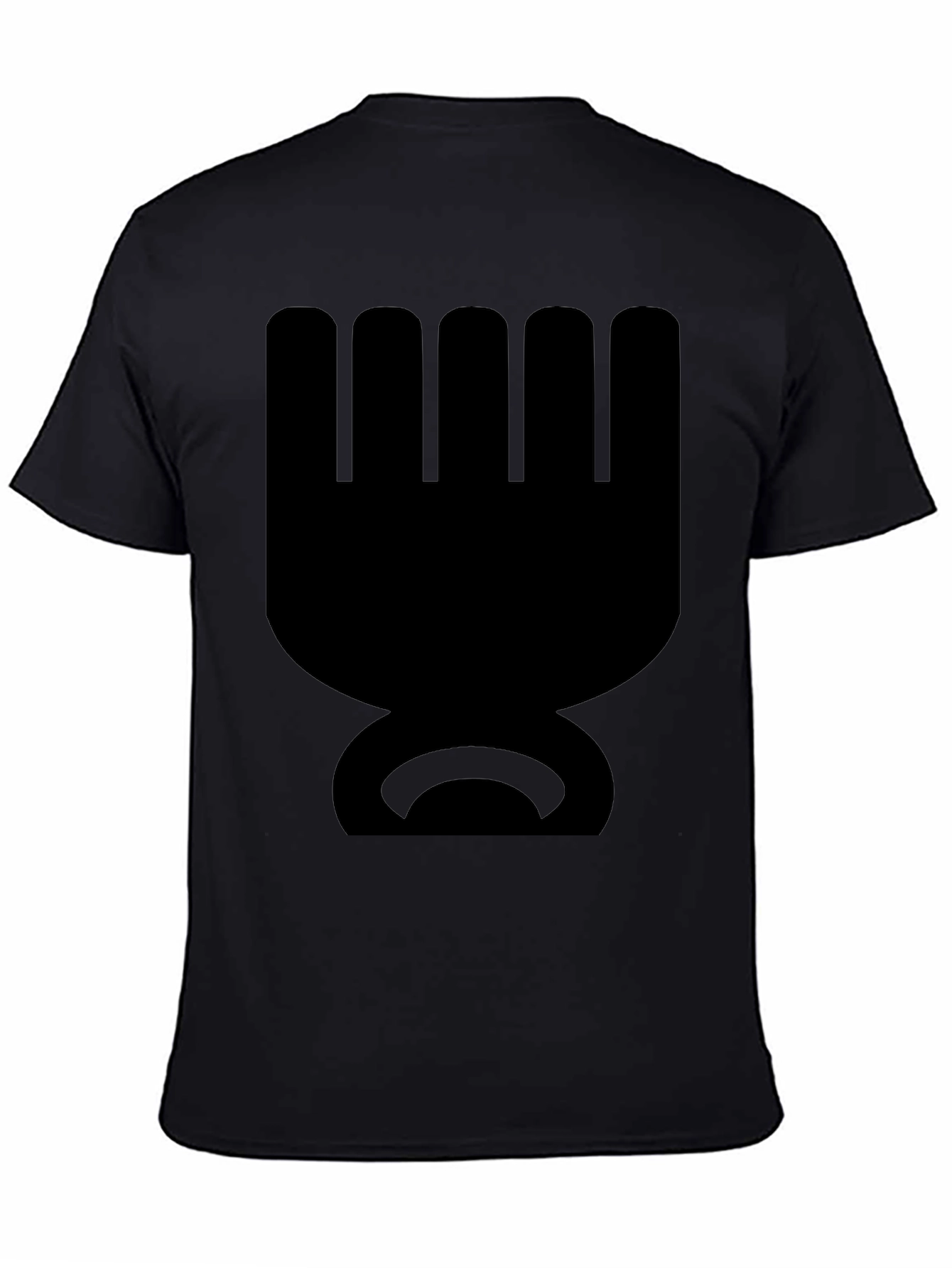 Abstract Symbol Black T-Shirt