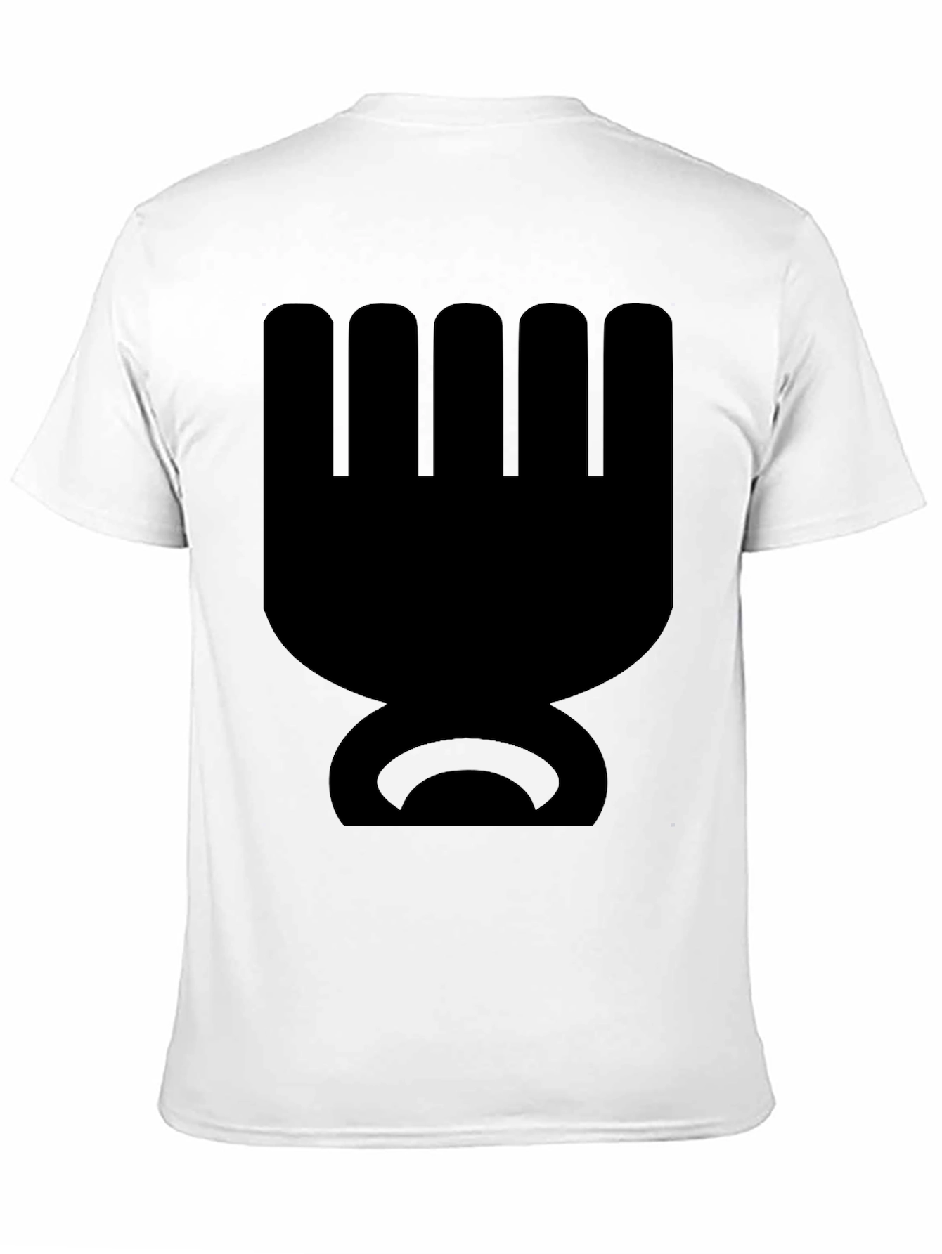 Abstract Symbol Black T-Shirt