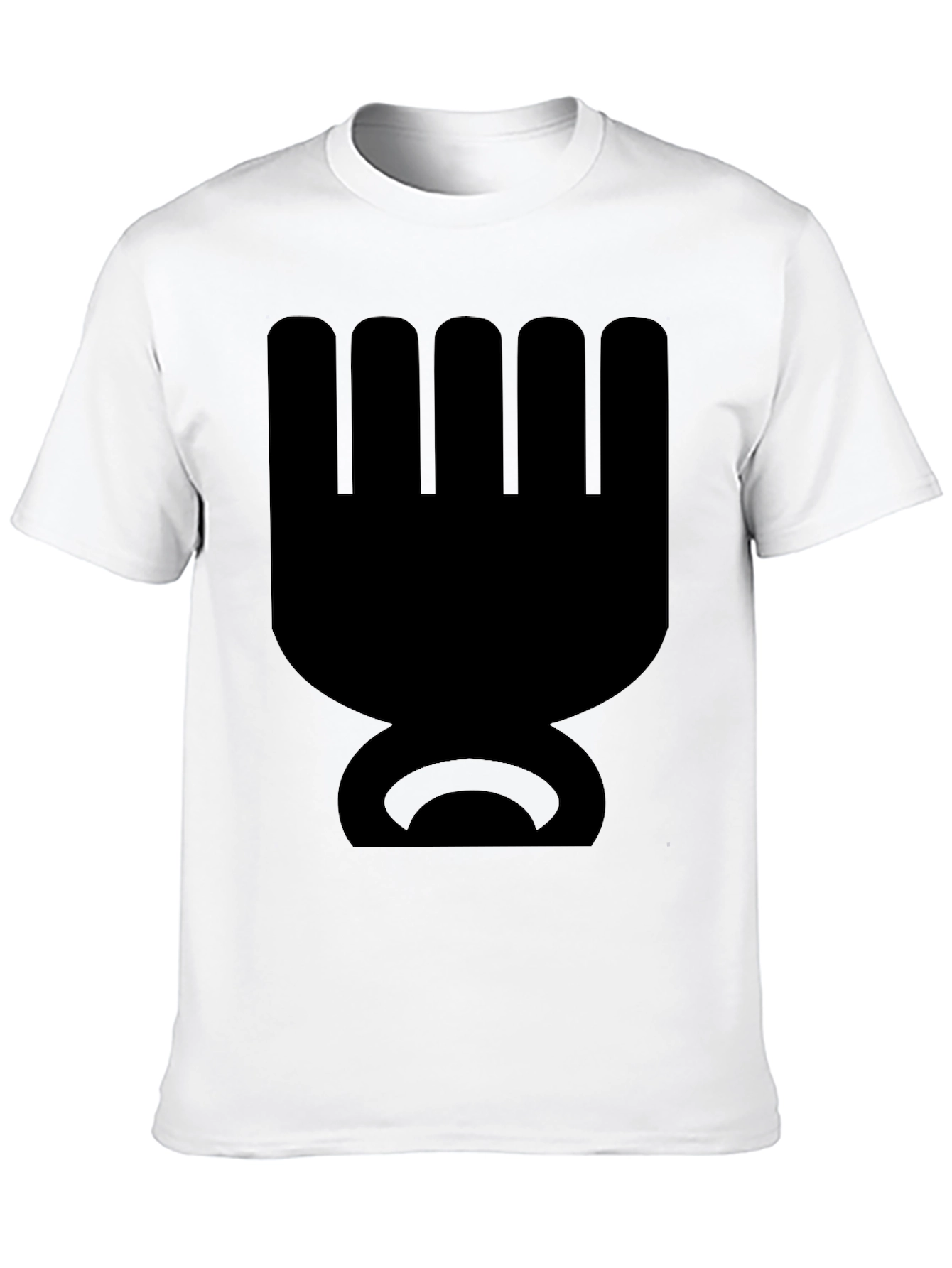 Abstract Symbol Black T-Shirt