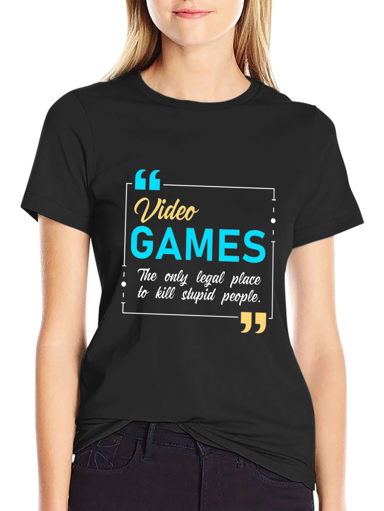 Video Games Legal Place to Kill People T-Shirt