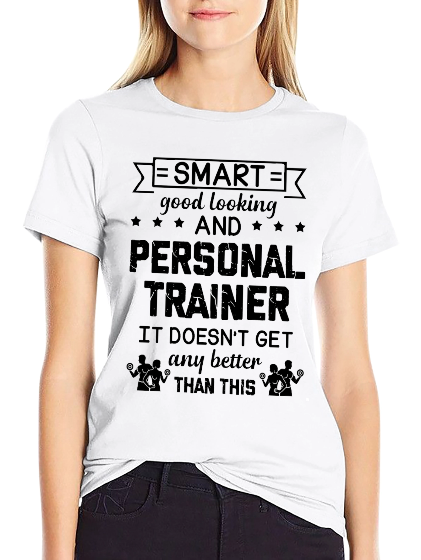 Smart Personal Trainer T-Shirt - Fitness Apparel