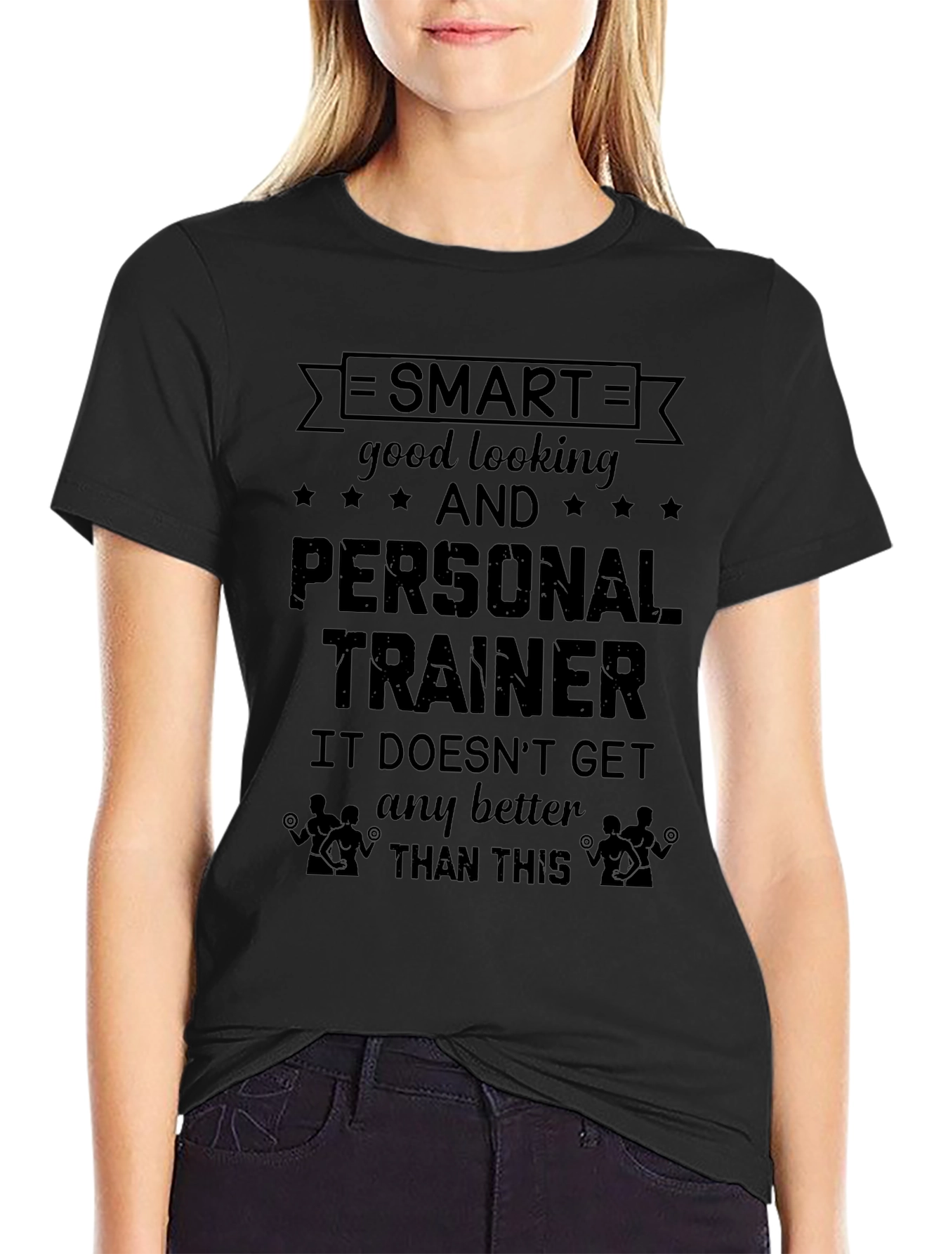 Smart Personal Trainer T-Shirt - Fitness Apparel