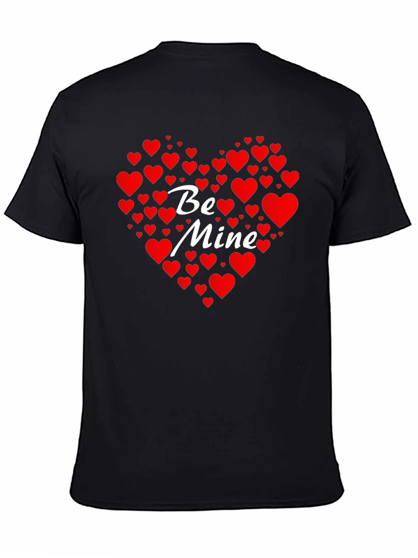 Be Mine Heart Valentines Day T-Shirt