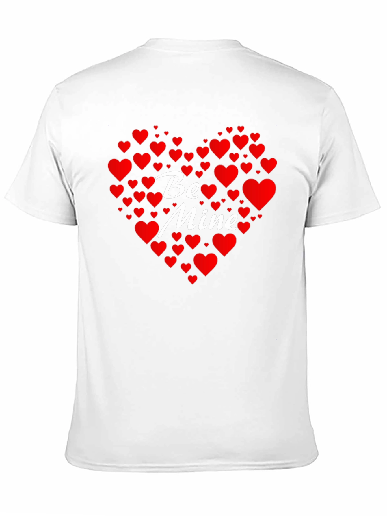 Be Mine Heart Valentines Day T-Shirt