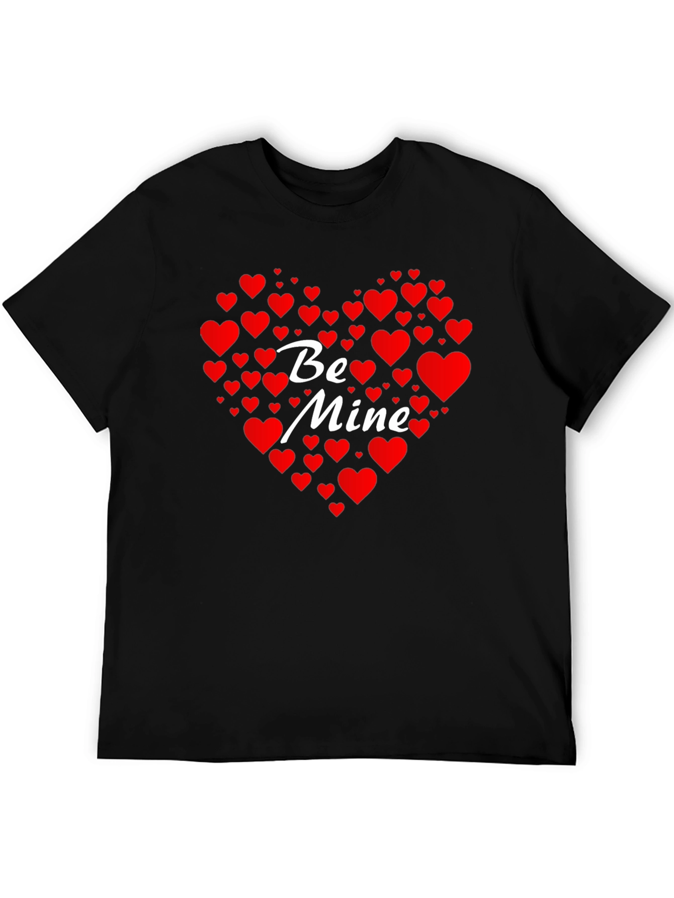 Be Mine Heart Valentines Day T-Shirt