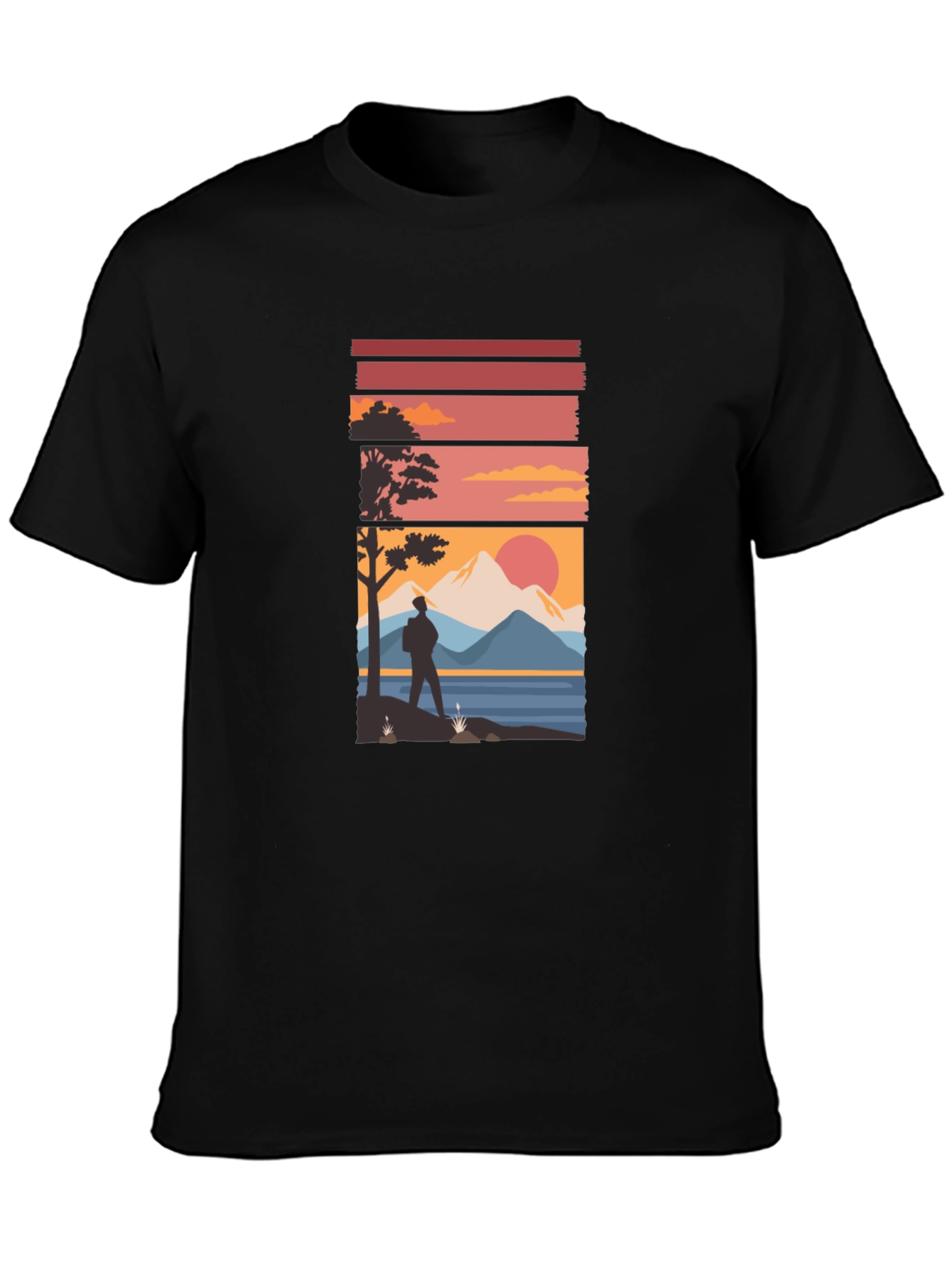 Sunset Vista Graphic T-Shirt