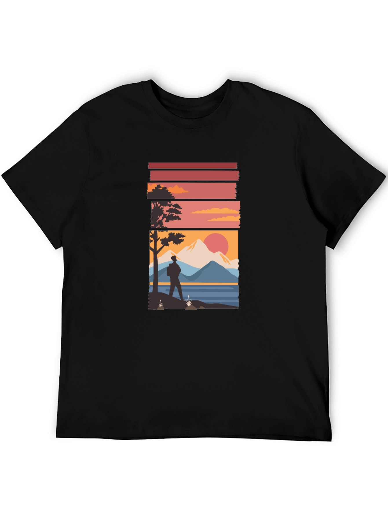 Sunset Vista Graphic T-Shirt