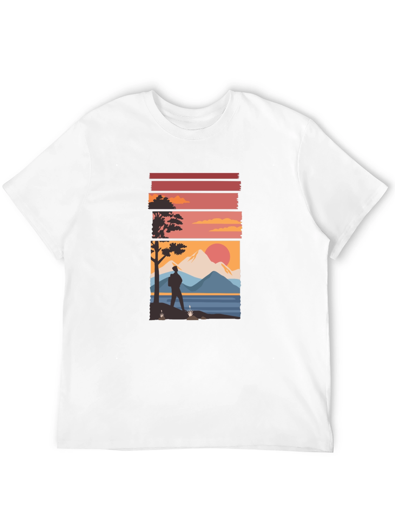 Sunset Vista Graphic T-Shirt