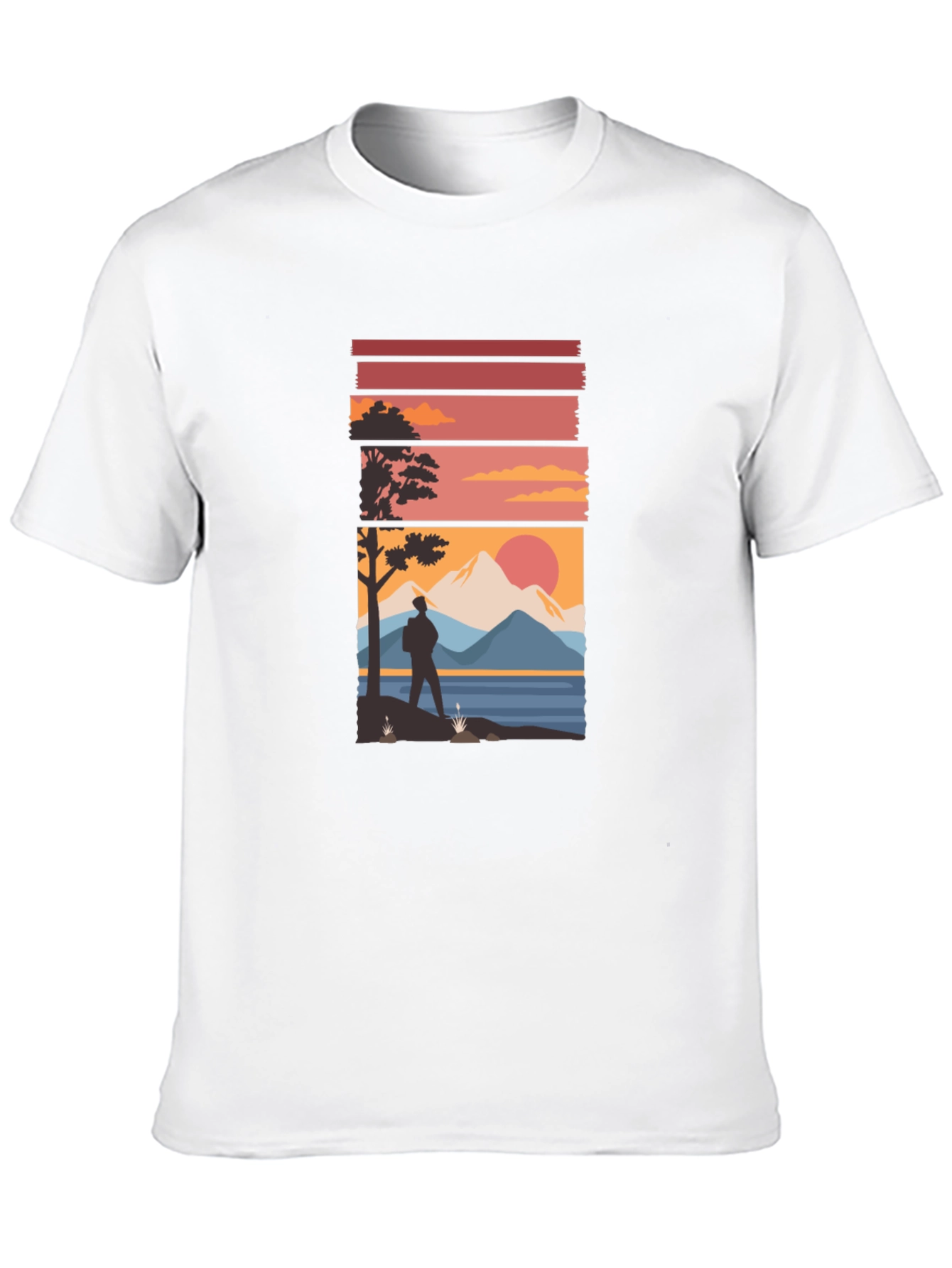 Sunset Vista Graphic T-Shirt