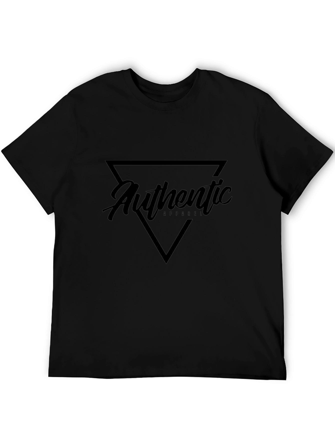 Authentic Apparel Black T-Shirt