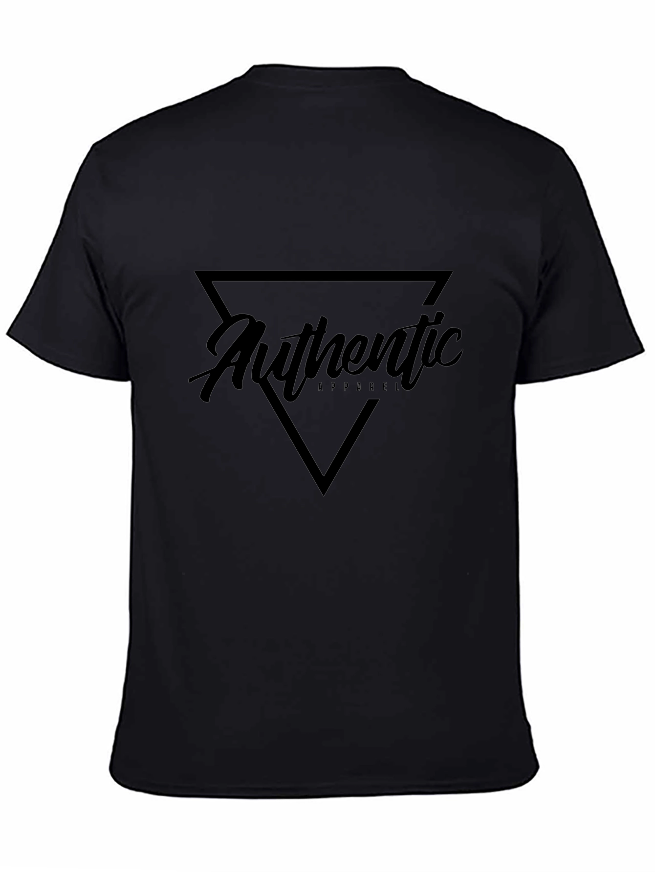 Authentic Apparel Black T-Shirt