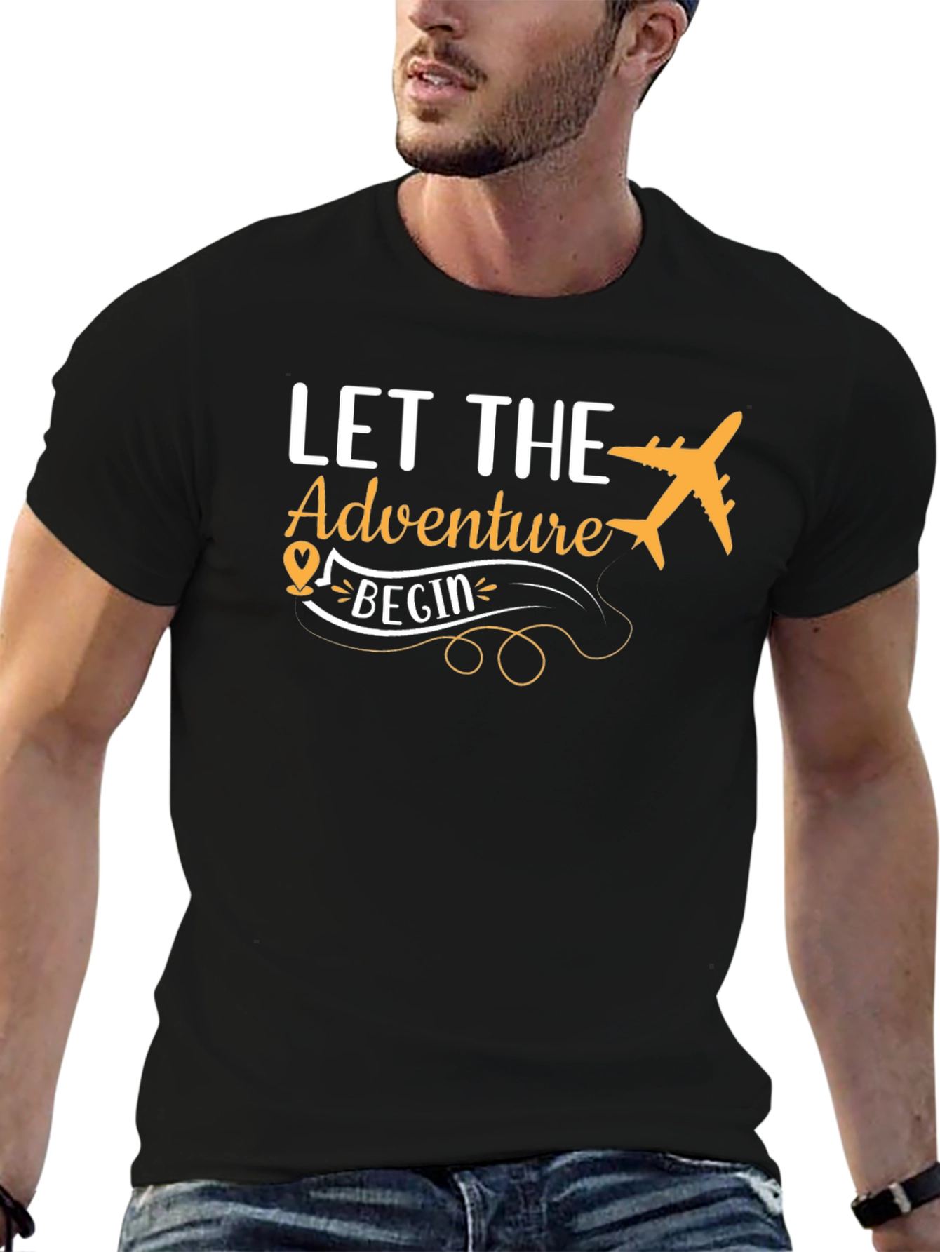 Adventure Begins T-Shirt - Travel Tee