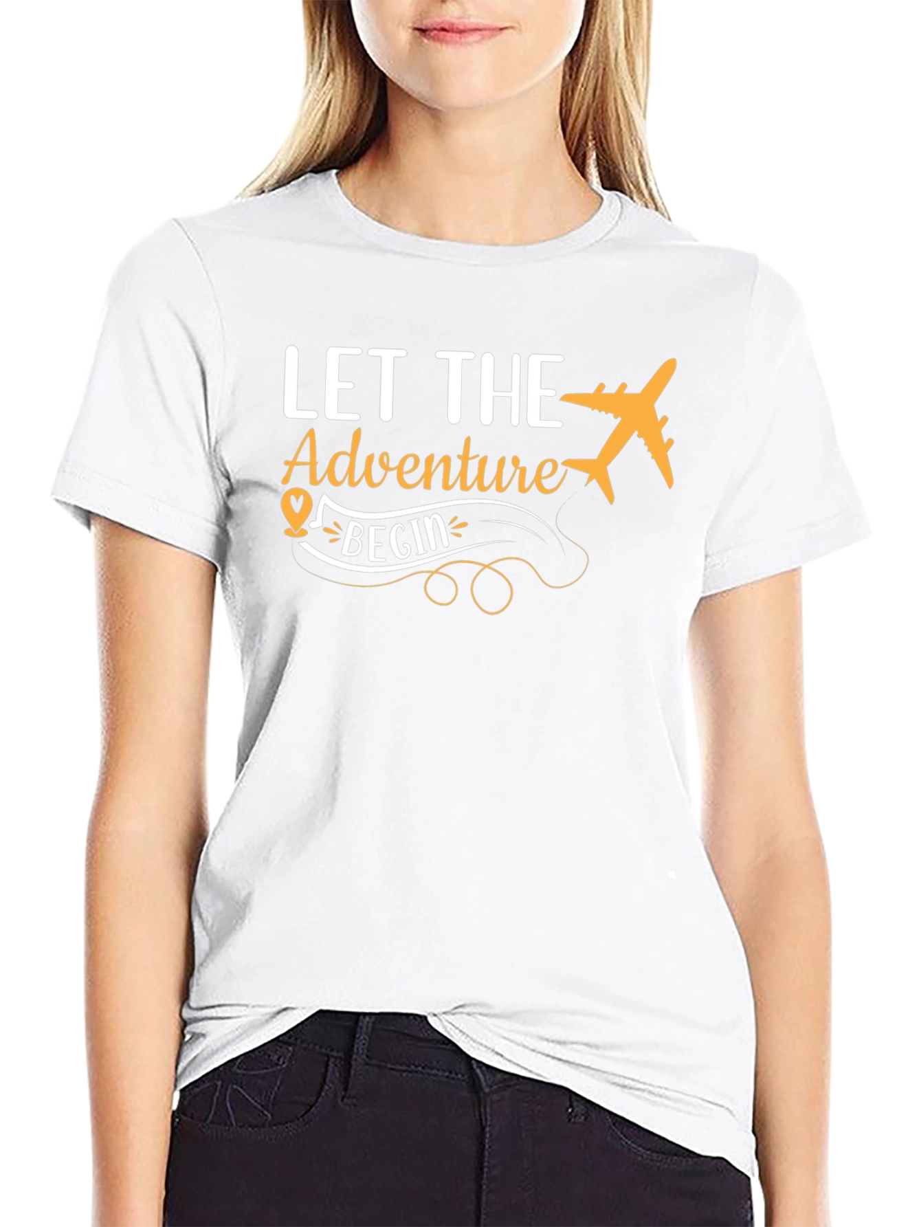 Adventure Begins T-Shirt - Travel Tee