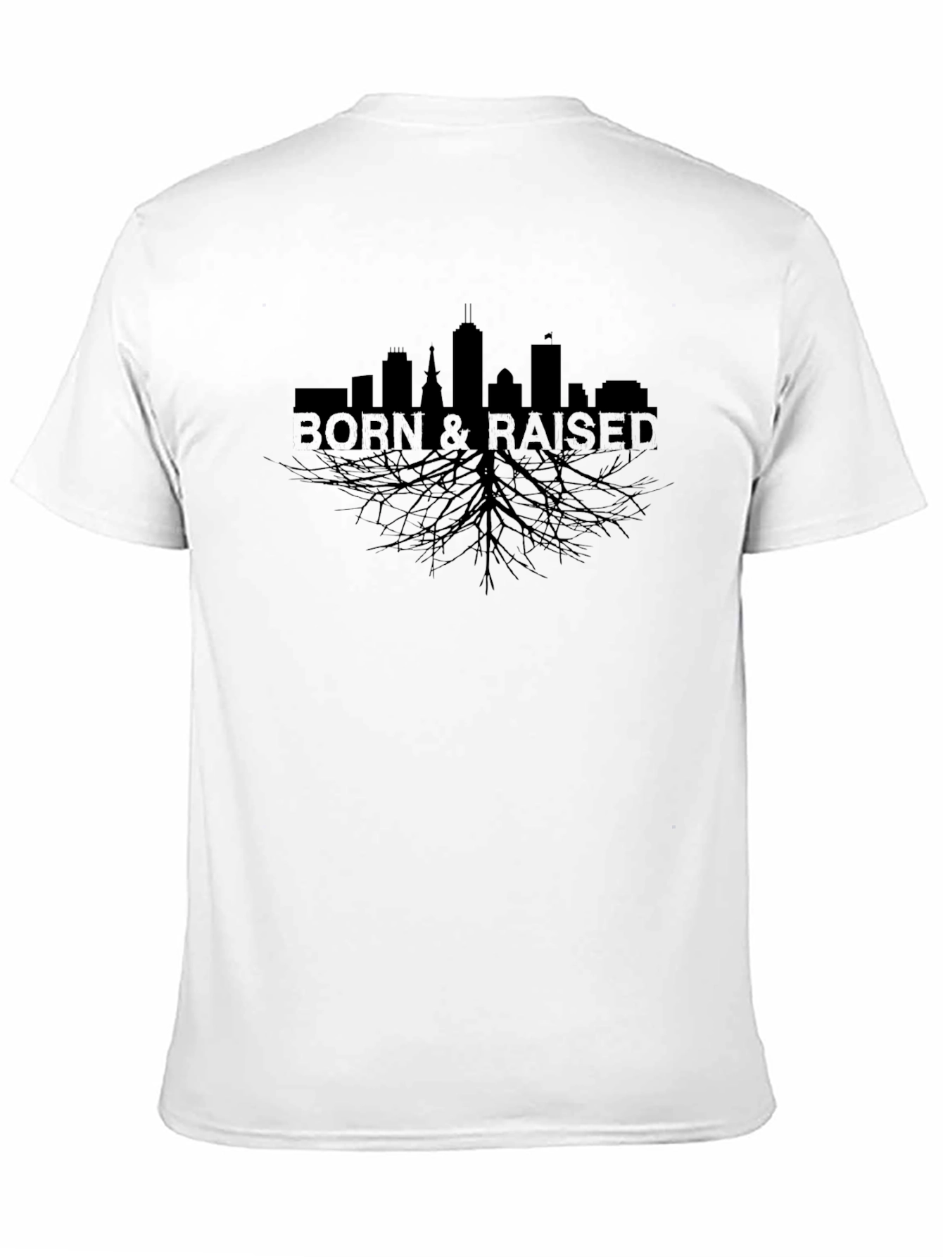 Born & Raised City Skyline T-Shirt