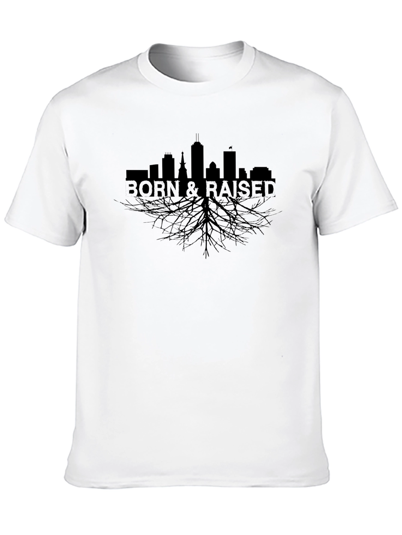 Born & Raised City Skyline T-Shirt