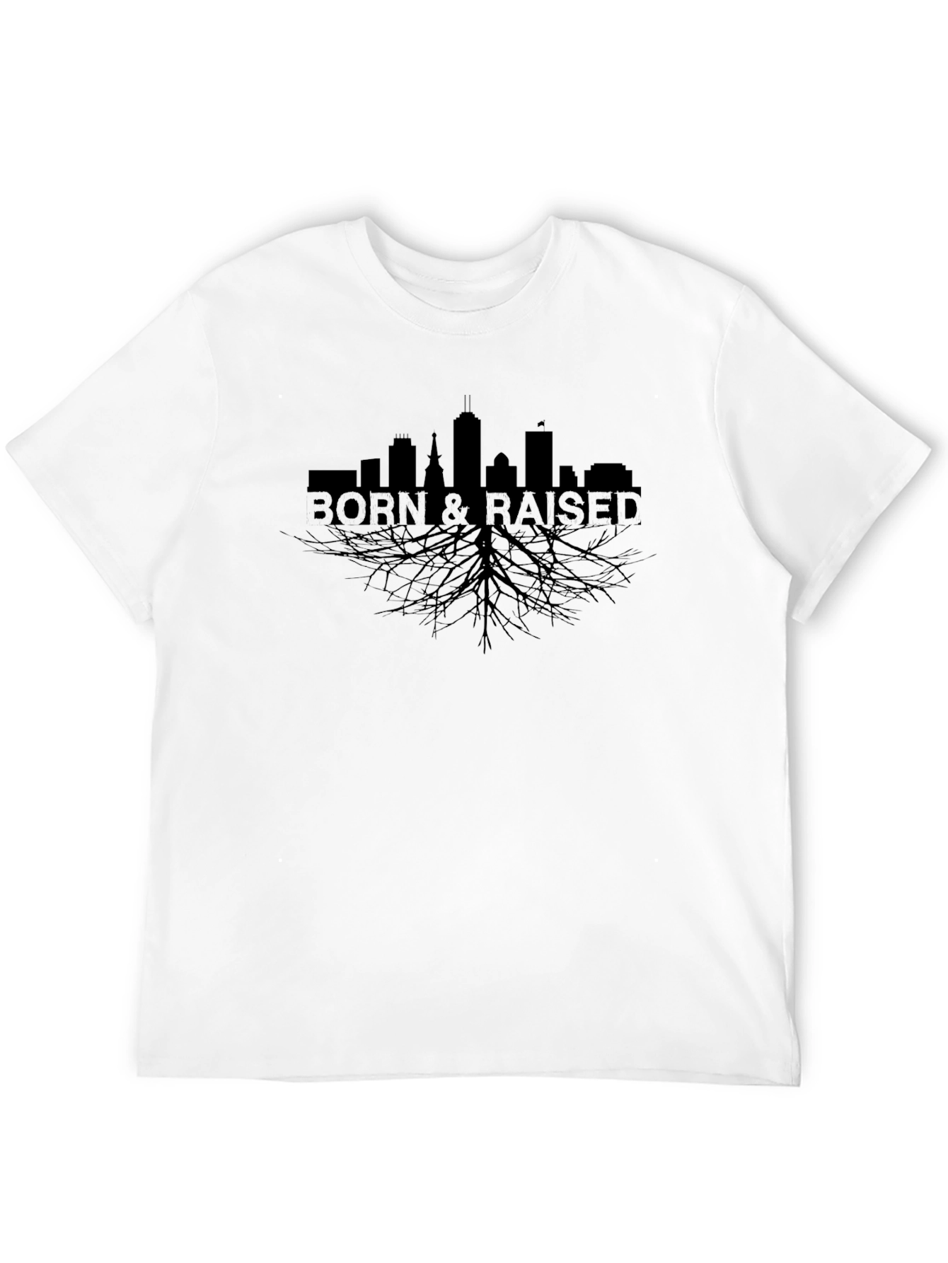 Born & Raised City Skyline T-Shirt