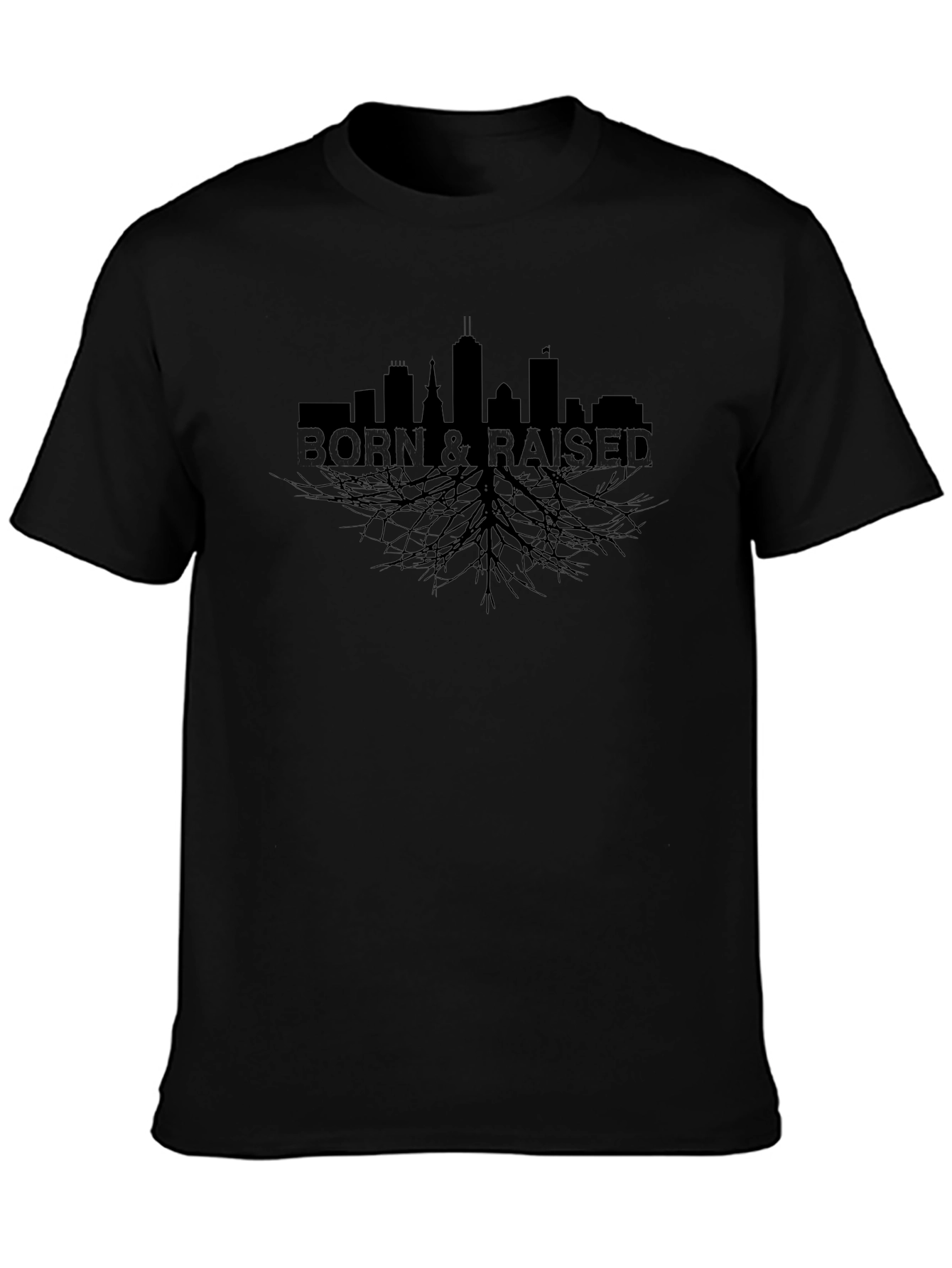 Born & Raised City Skyline T-Shirt