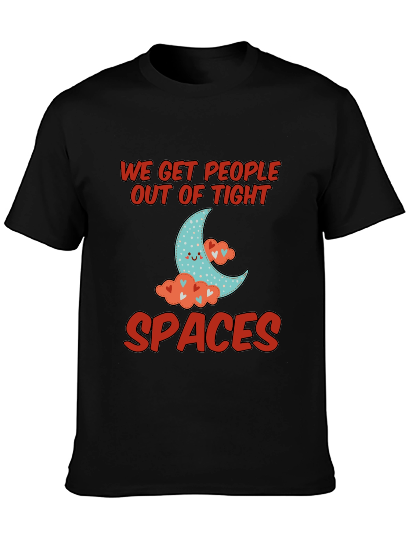 Tight Spaces Graphic Tee - Comfortable Fit