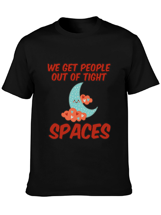 Tight Spaces Graphic Tee - Comfortable Fit