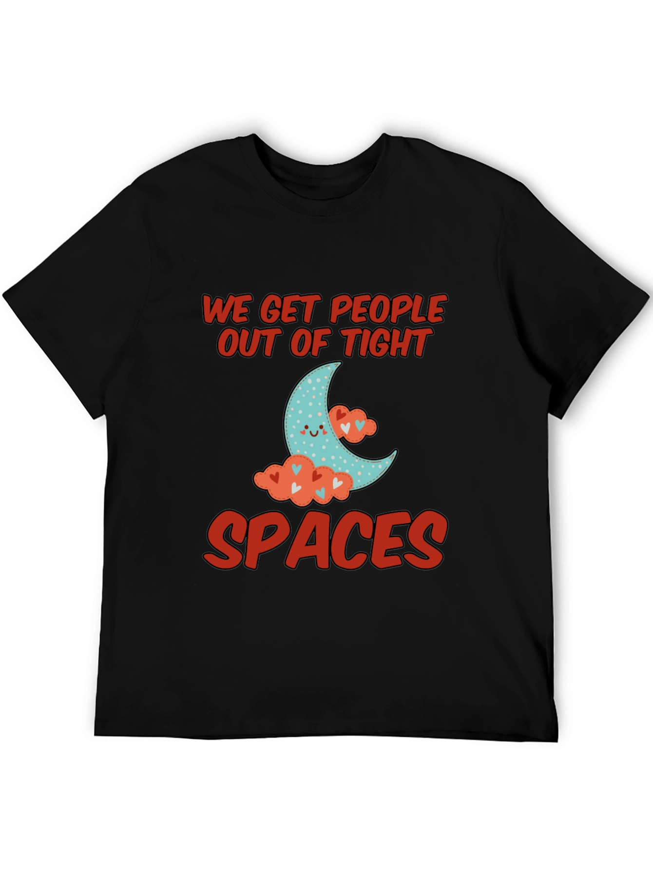 Tight Spaces Graphic Tee - Comfortable Fit