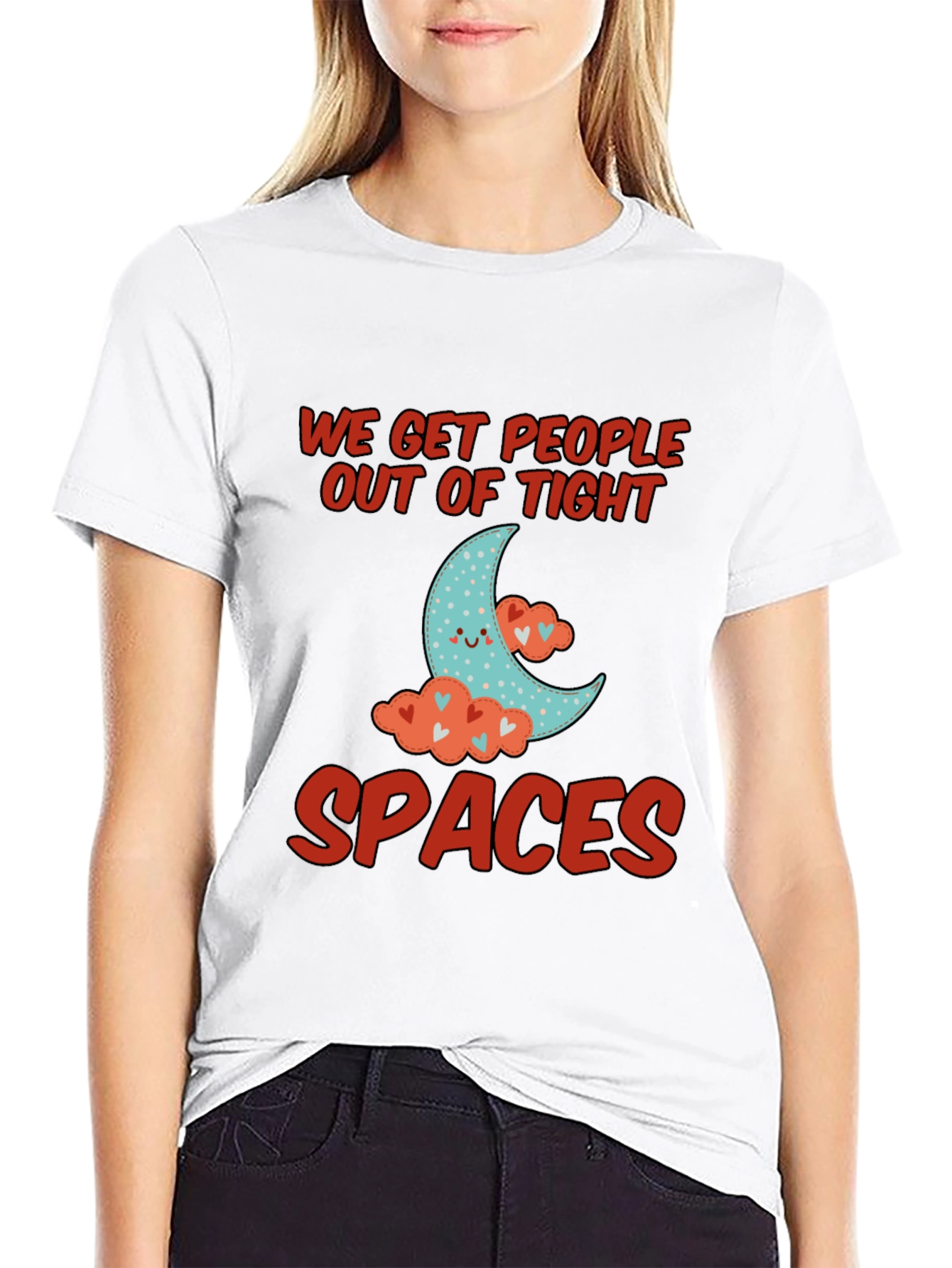 Tight Spaces Graphic Tee - Comfortable Fit