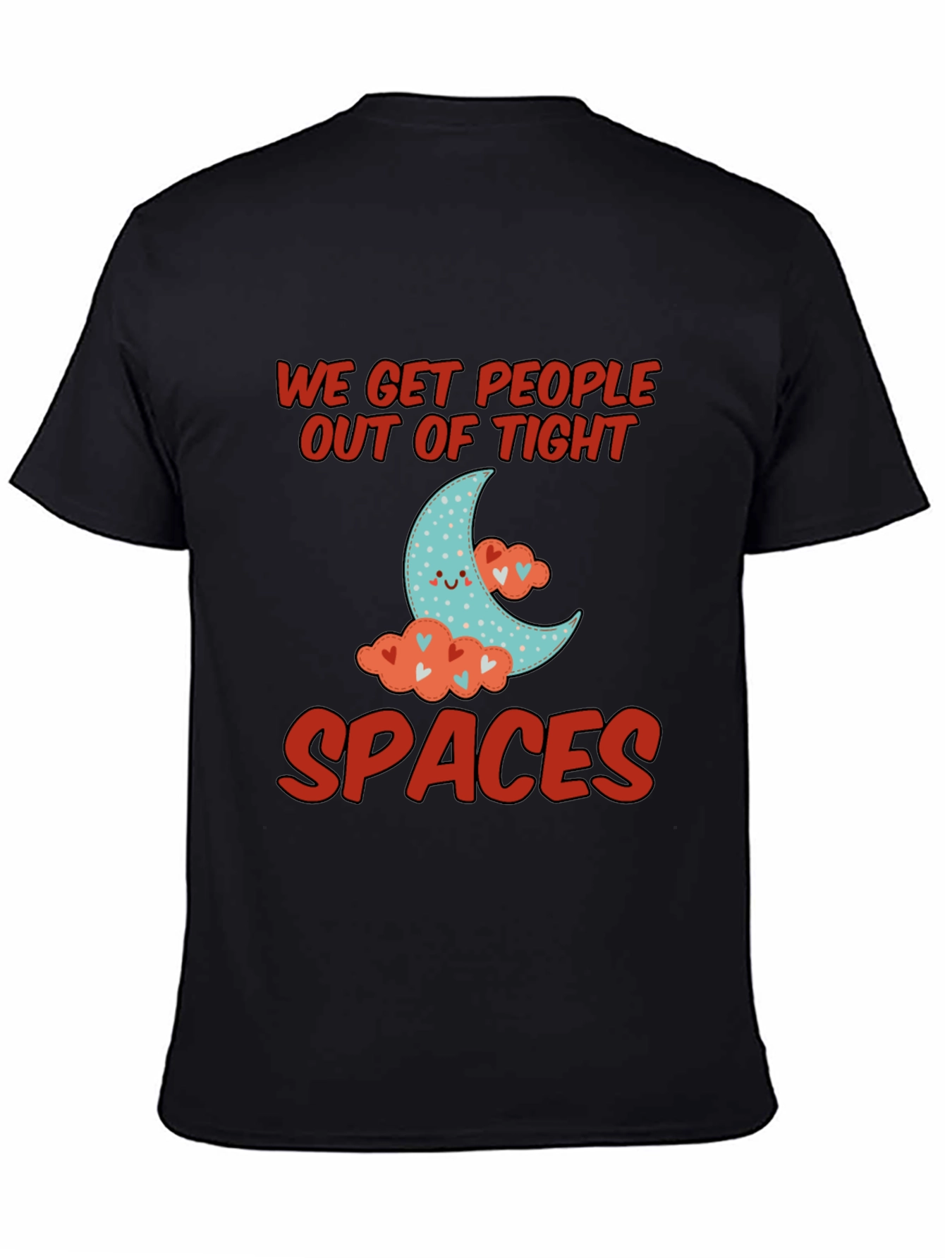 Tight Spaces Graphic Tee - Comfortable Fit