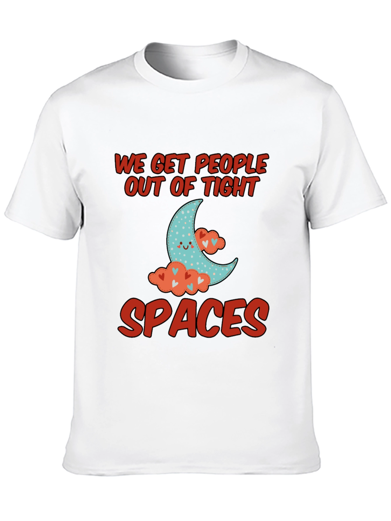 Tight Spaces Graphic Tee - Comfortable Fit