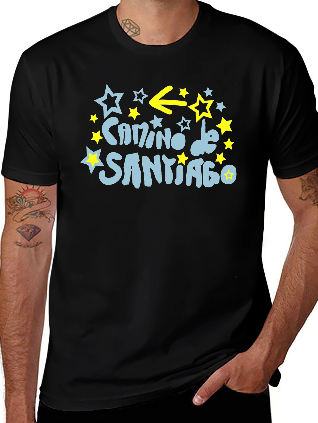 Camino de Santiago Graphic T-Shirt