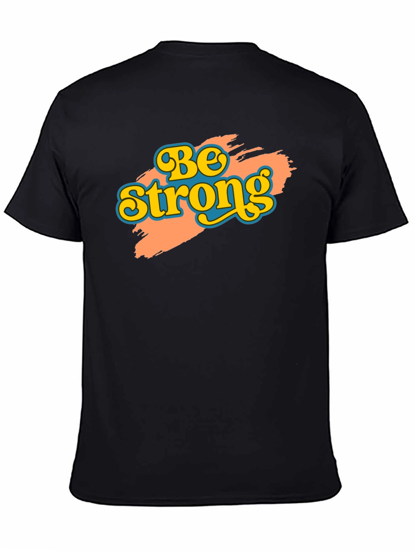 Be Strong Graphic Tee - Retro Style
