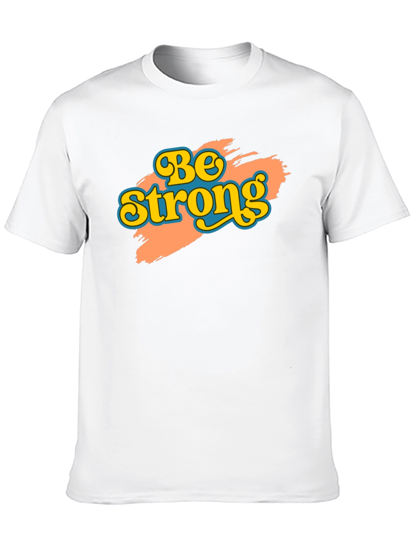 Be Strong Graphic Tee - Retro Style
