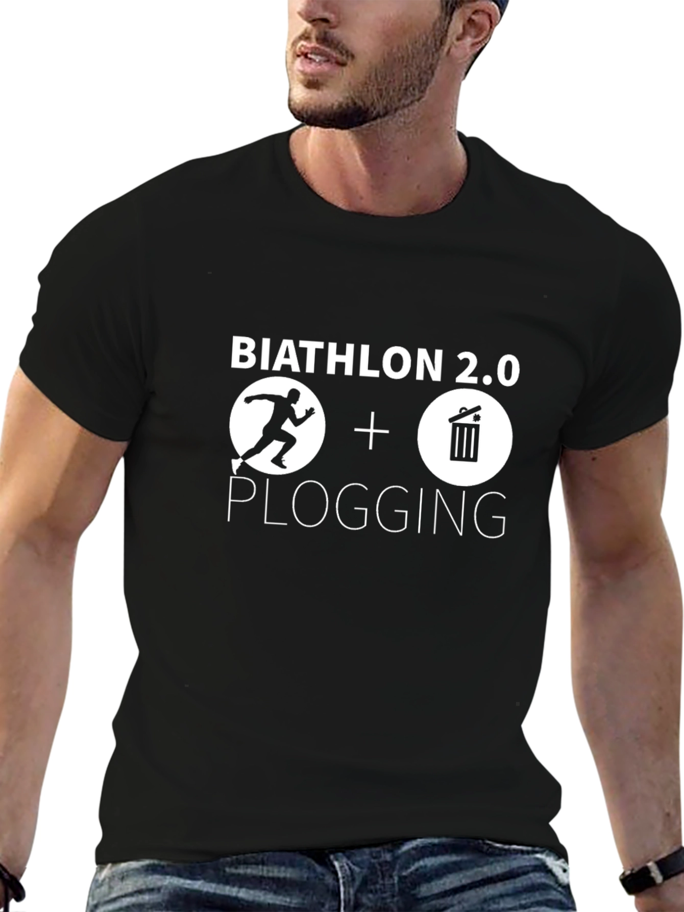 Biathlon 2.0 Plogging Graphic T-Shirt