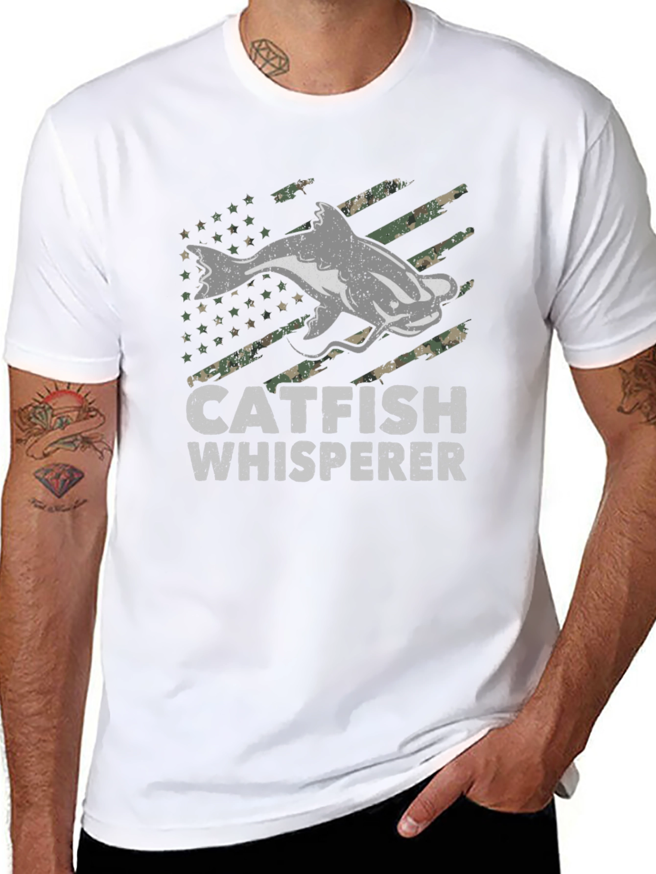 Catfish Whisperer T-Shirt - Fishing Tee